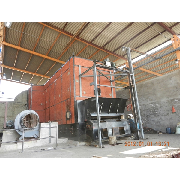 广东换热式链排燃煤热风炉